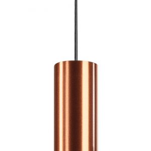 Lámpara suspensión Helia acabado cobre pulido